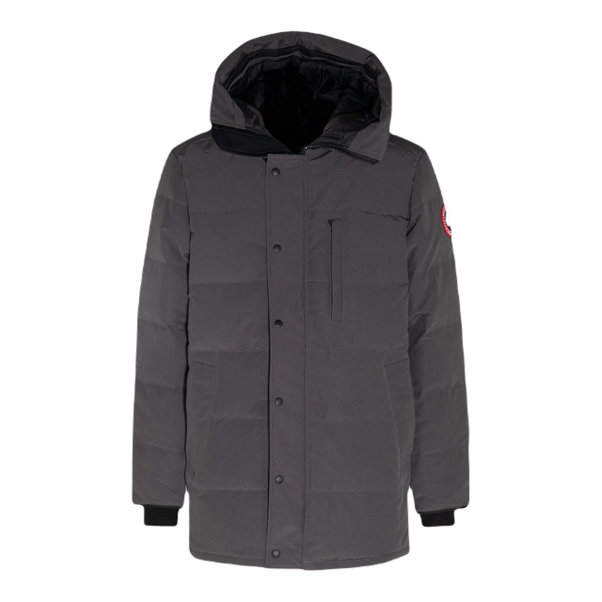 Canada Goose Stylish And Warm Grey Men's Hooded Parka Jacket
