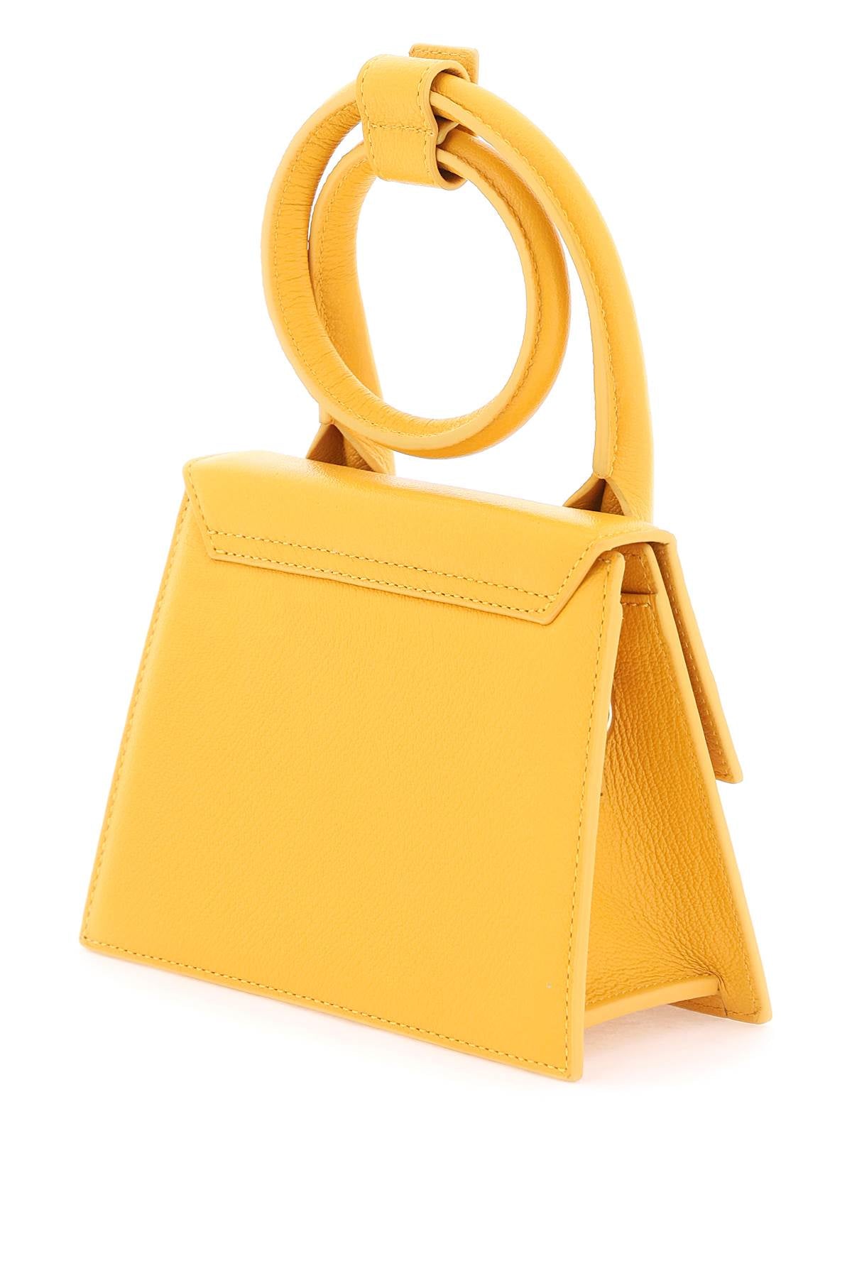 Shop Jacquemus Le Chiquito Noeud Mini Handbag In Orange
