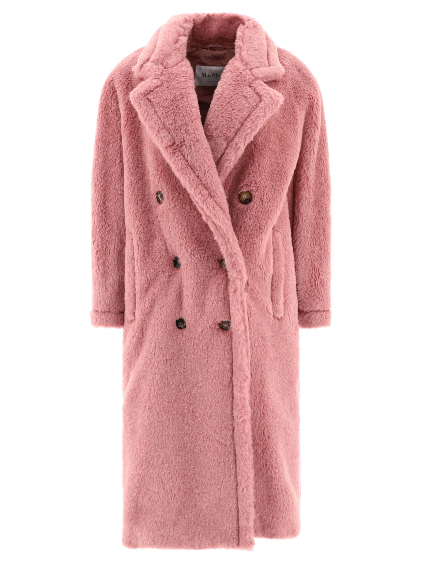 Shop Max Mara Oversized Teddy Jacket "zitto" In Pink