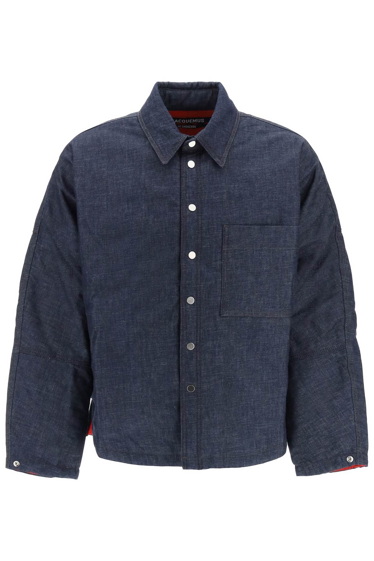 Shop Jacquemus Blue Overshirt From The Le Chouchou Collection For Men