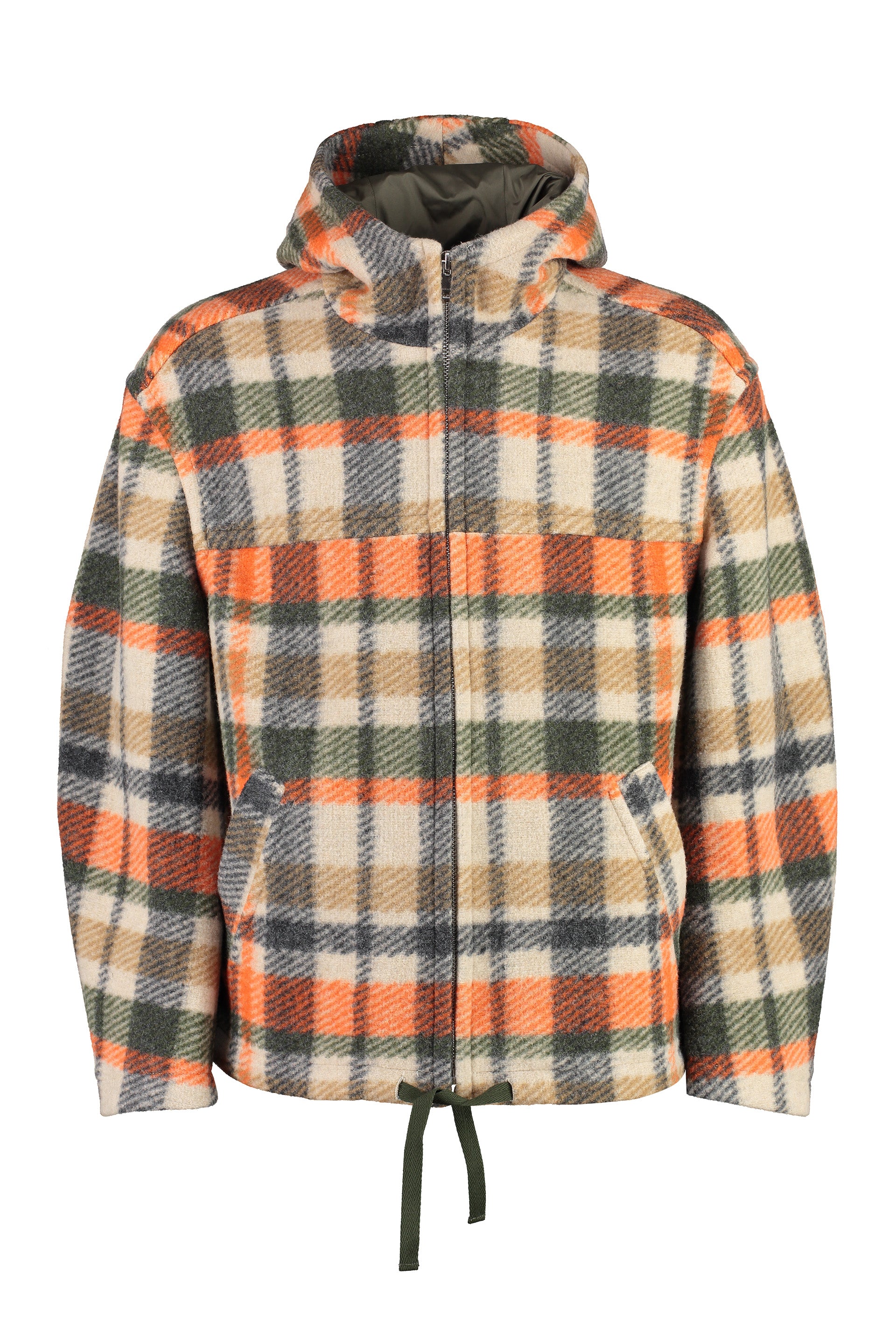 Shop Isabel Marant Multicolor Fleece Jacket With Adjustable Hem For Men