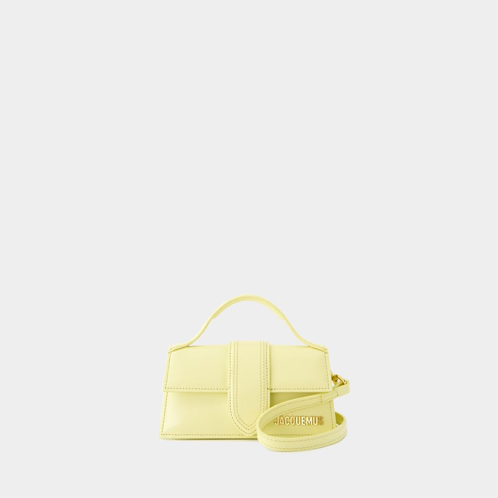 Jacquemus Le Bambino Handbag In Yellow