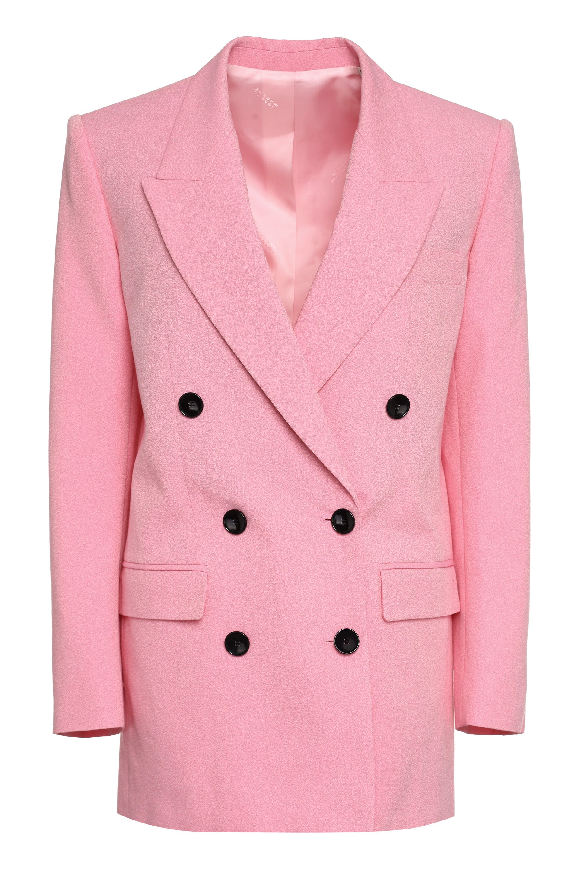 Isabel Marant Pink Viscose-cotton Blend Blazer For Women