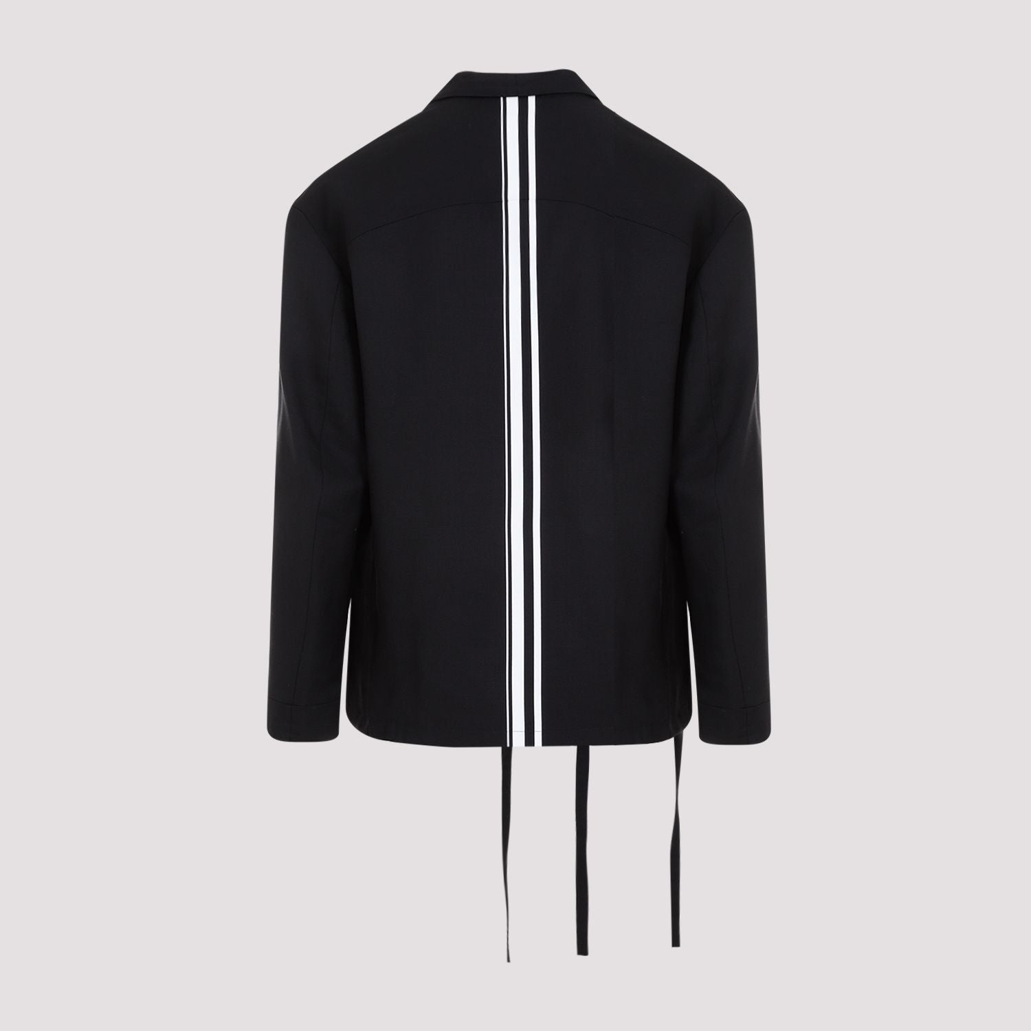 Shop Mordecai Men's Black Kimono Suit Jacket For Ss24