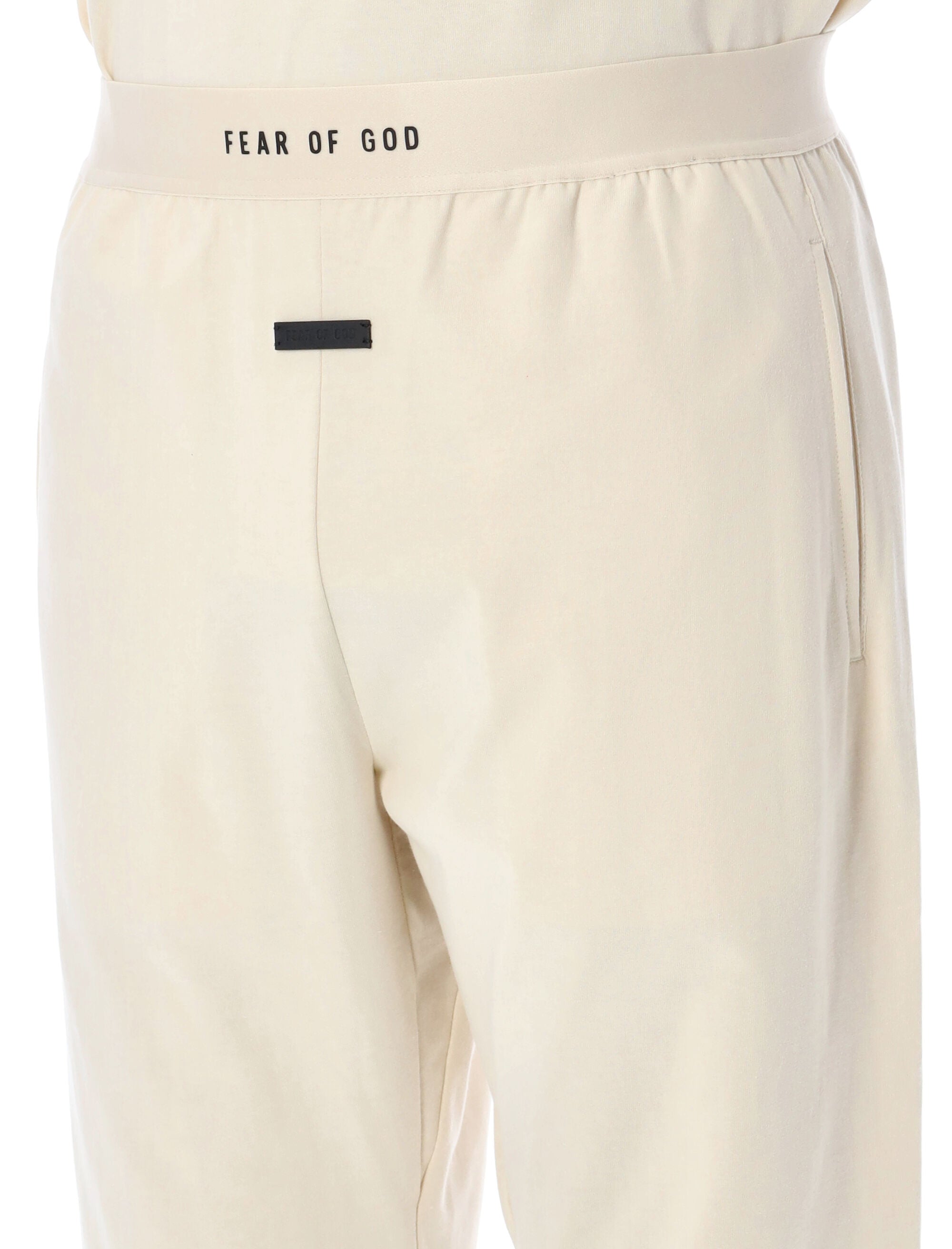 Shop Fear Of God Men's Lounge Pant In Cream