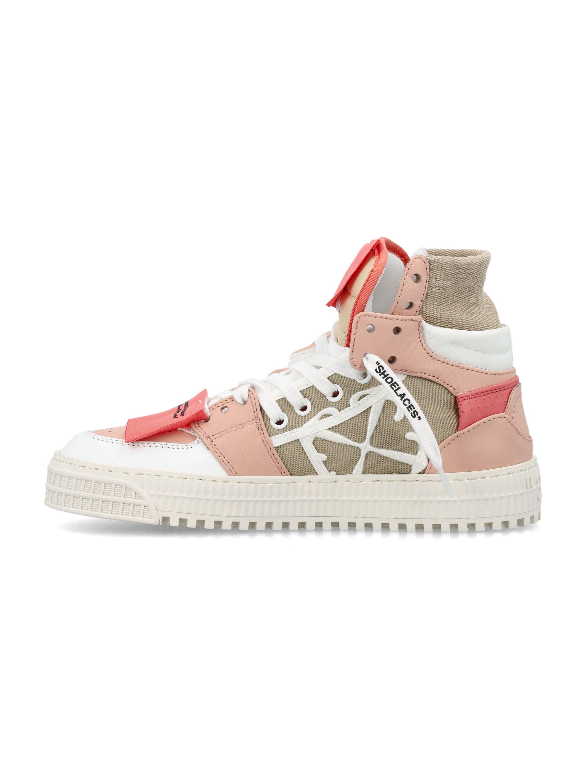 Shop Off-white Pink 3.0 Off Court Hi-op Sneakers For Women