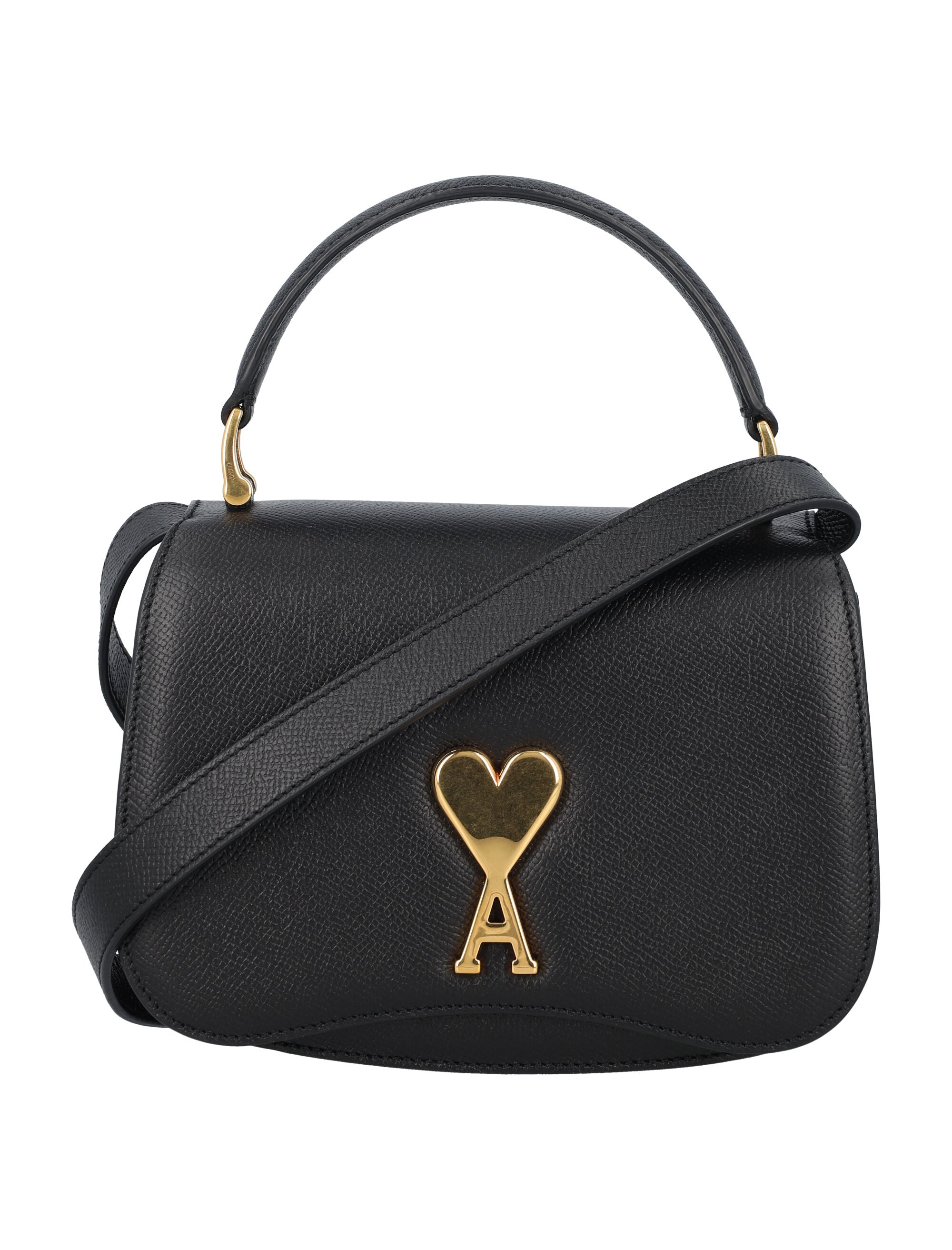 Ami Alexandre Mattiussi Black Mini Paris Paris Handbag For Women