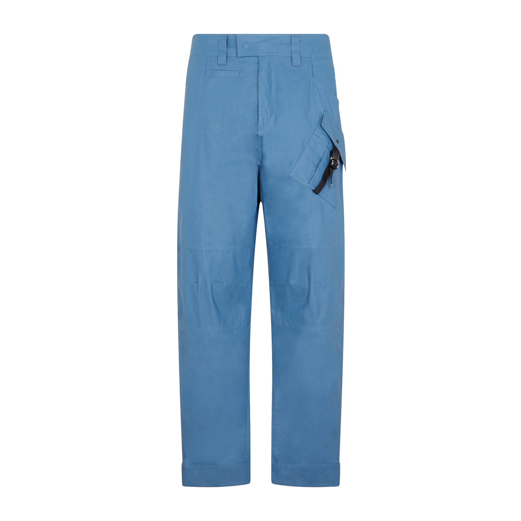 Dior Blue Cotton Men's Pants For Fw22