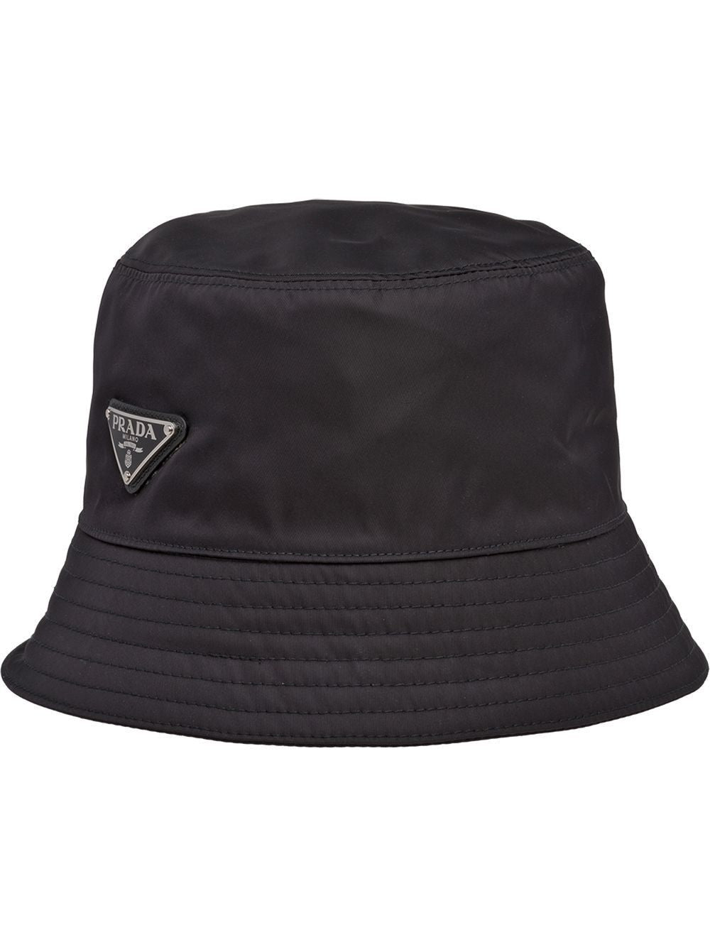 Prada Trendy Black Bucket Hat For Men