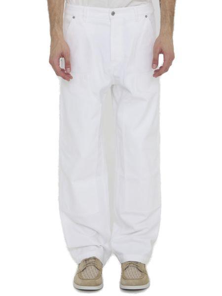 Dior Carpenter-style Jeans In White