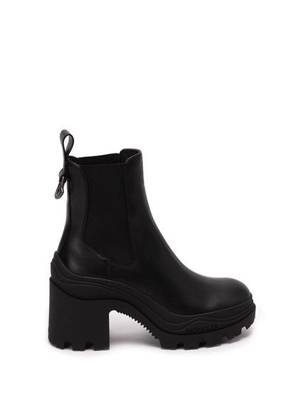 Moncler Luxurious Ankle Boots For The Fashion-forward Woman In Gray