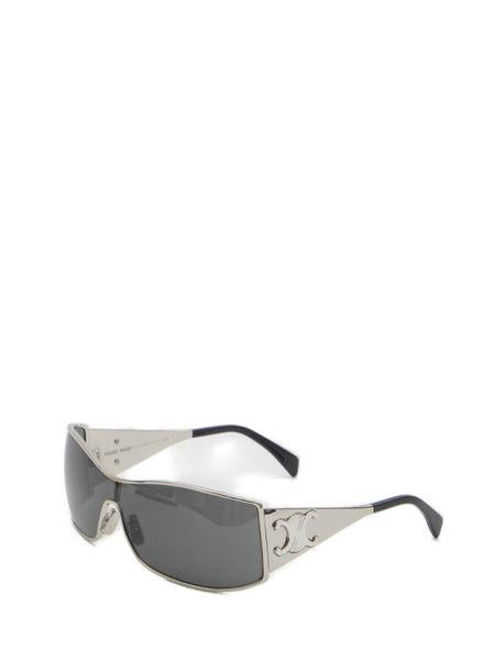 Celine Triomphe Metal Racer Sunglasses In Grey
