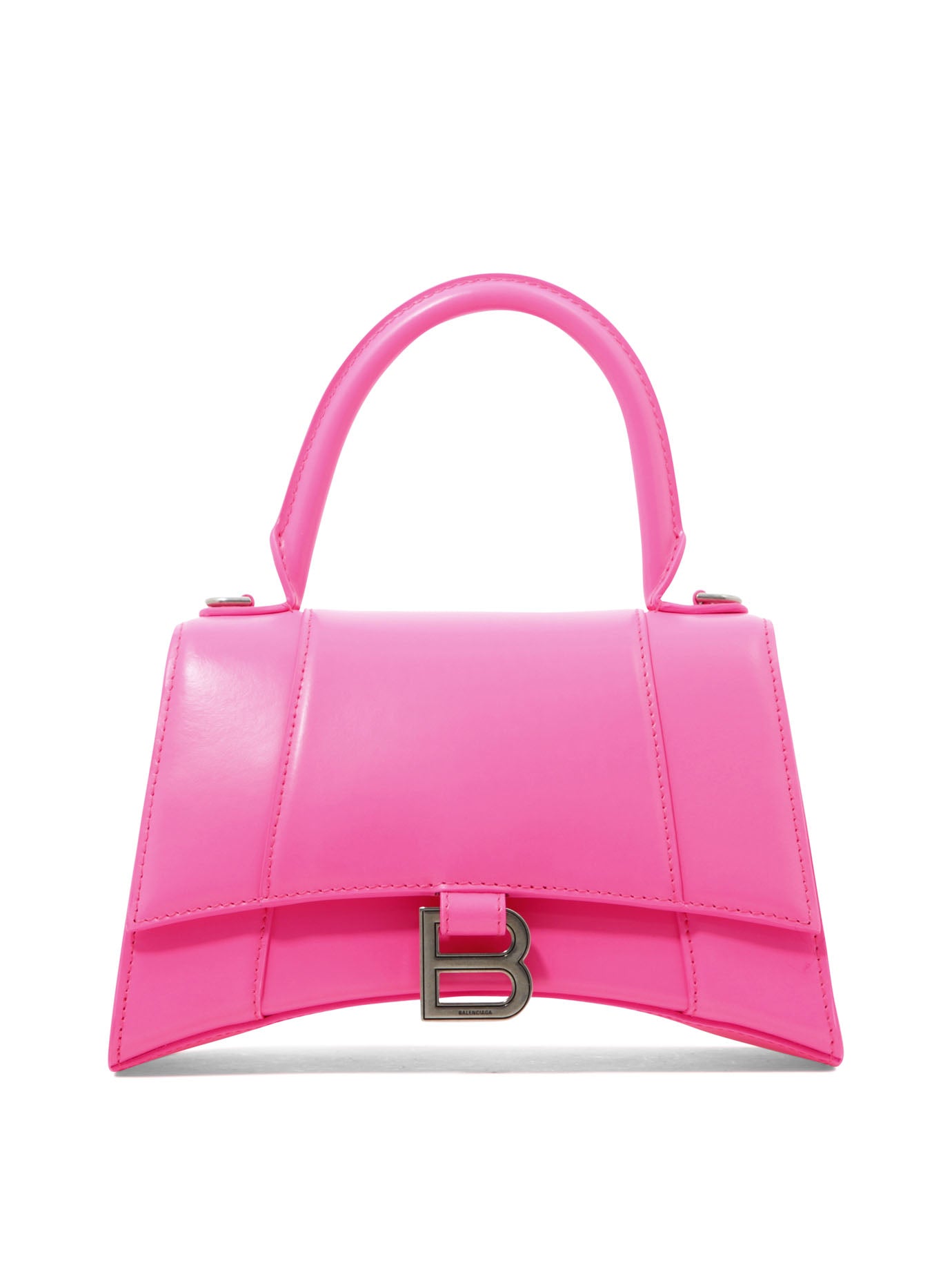 Balenciaga Pink Leather Top-handle Handbag For Women