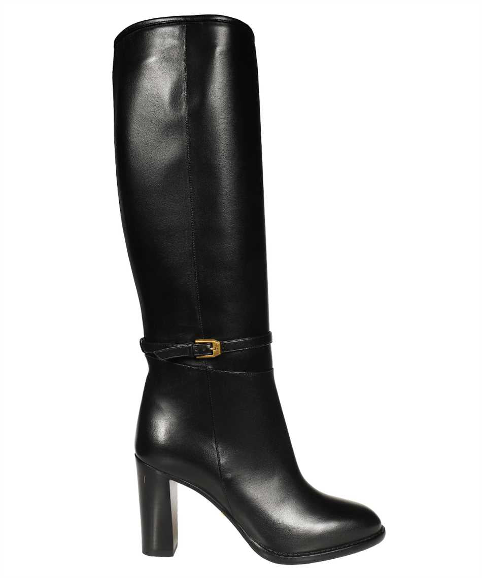 Gucci Luxurious Lamb Leather Boots For Women In Black