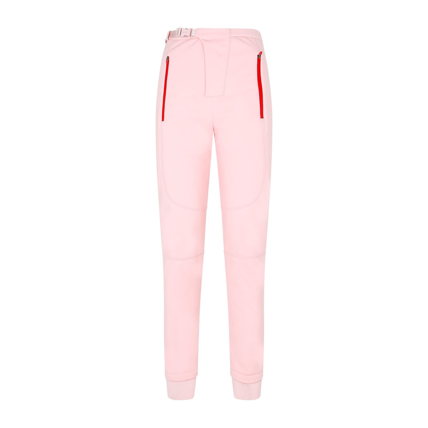 Shop Giorgio Armani Women's Pink And Purple Polyamide Pants For Fw23