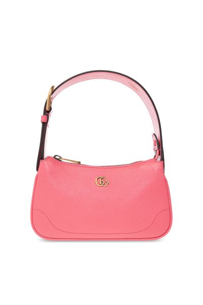Shop Gucci Chic Blush Pink Leather Handbag