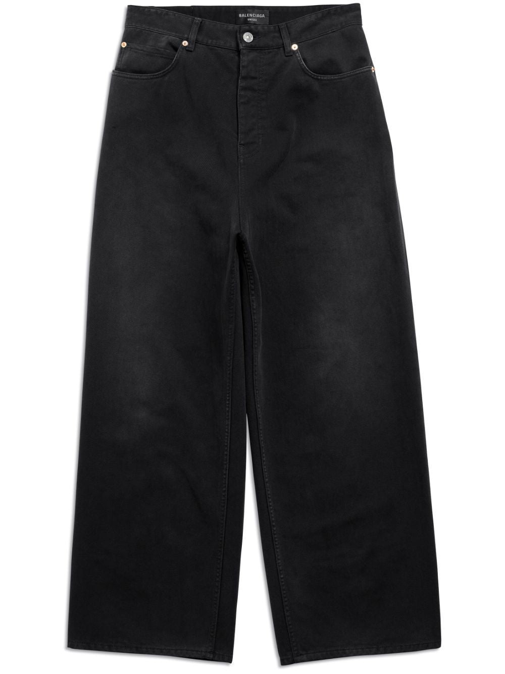 Balenciaga Men's Black Baggy Pants For Fw23