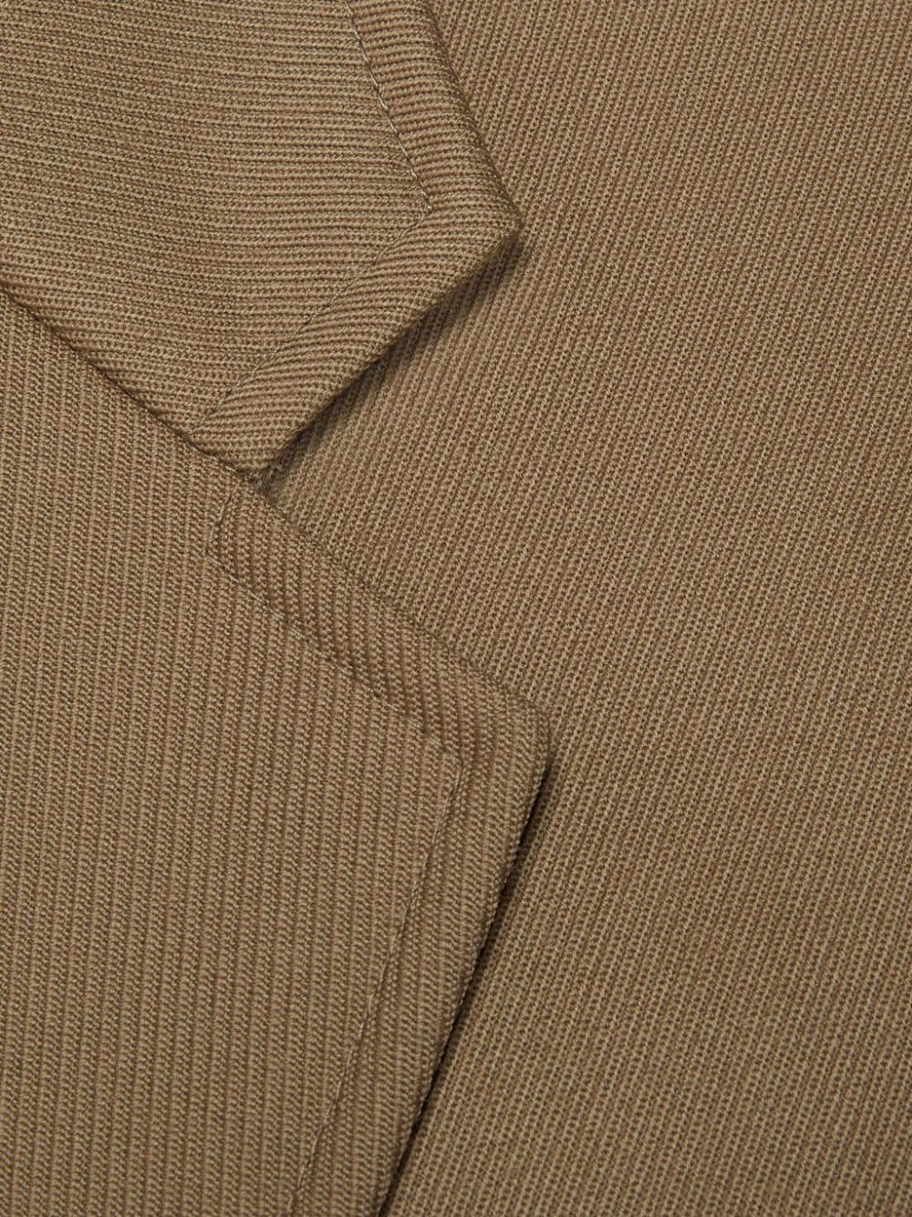 Shop Gucci Sophisticated And Chic Horsebit-detail Wool Blazer In Beige For Women In Camel