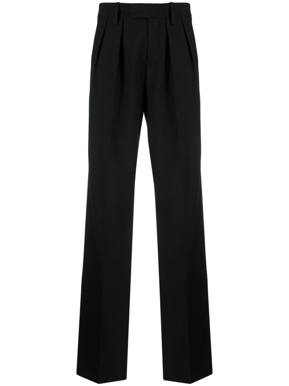 Shop Gucci Black Tailored Wool Trousers For Women | Fw23 Collection