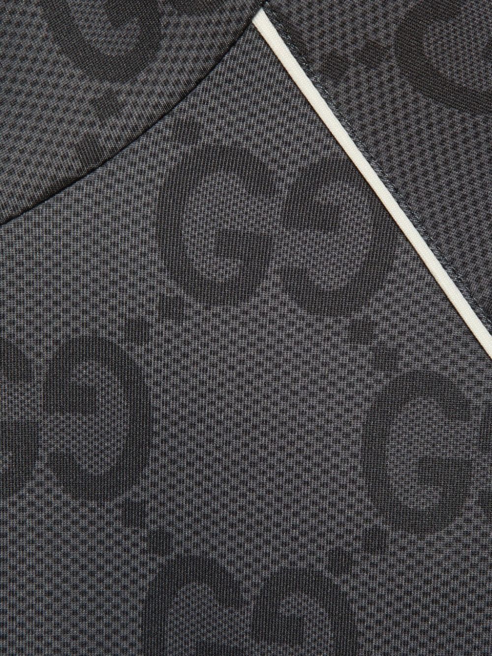Shop Gucci Men's Grey Zip Jacket In Neoprene For Ss24