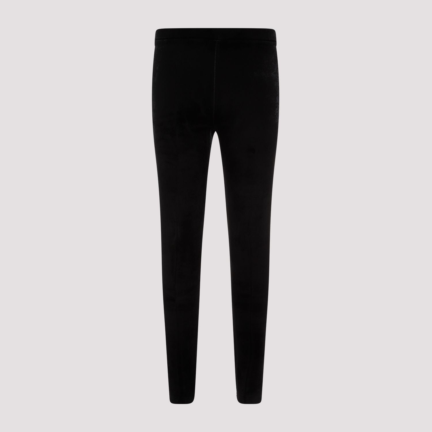 Shop Balenciaga Stylish Black Velvet Leggings For Women