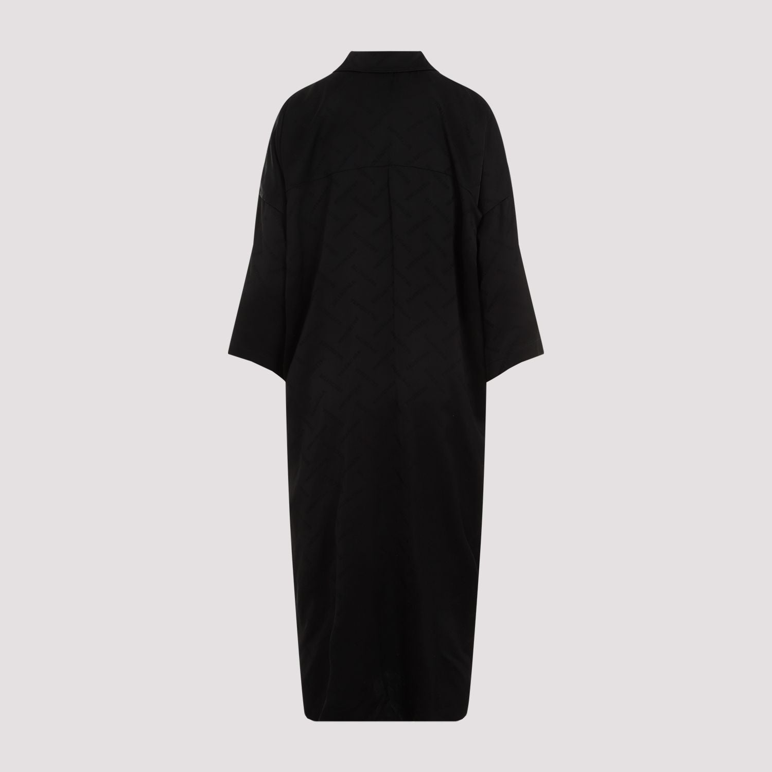 Shop Balenciaga Stylish Black Short Sleeves Dress For Women