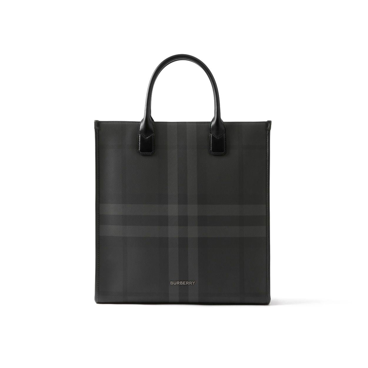 Shop Burberry Stylish Black Tote Bag For Men