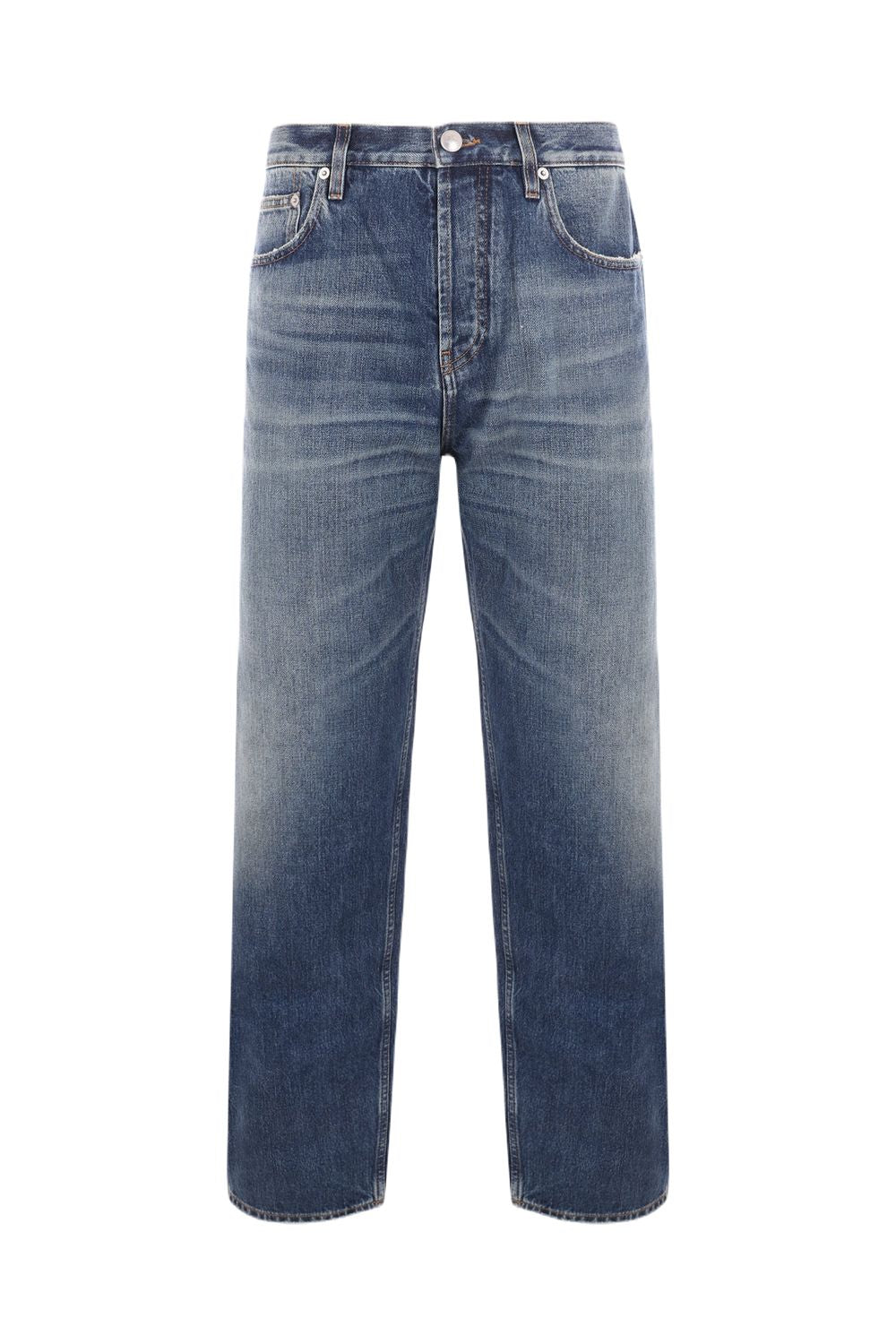 Burberry Loose Fit Blue Jeans For Women