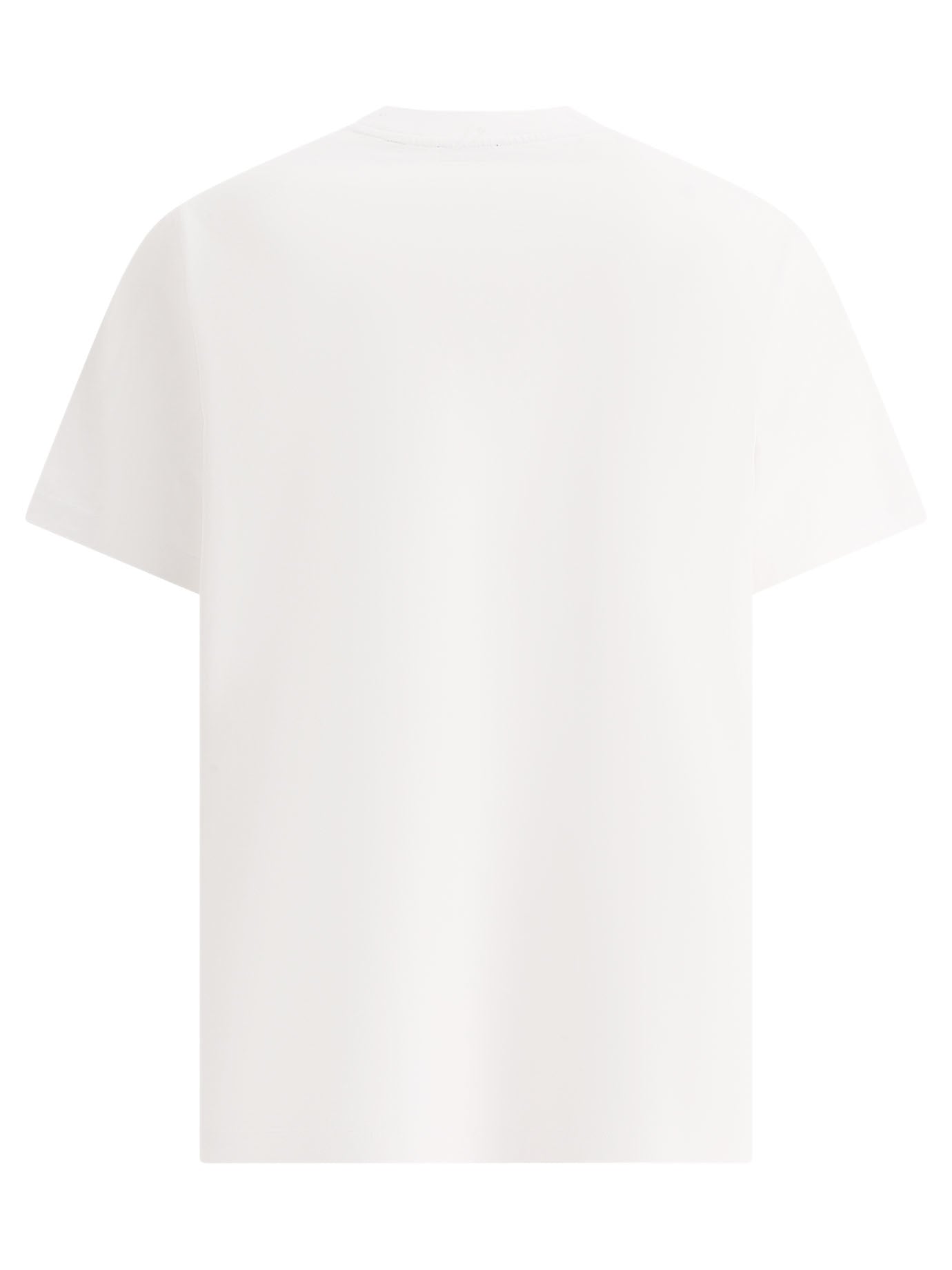 Shop Burberry Printed T-shirt For Men In White
