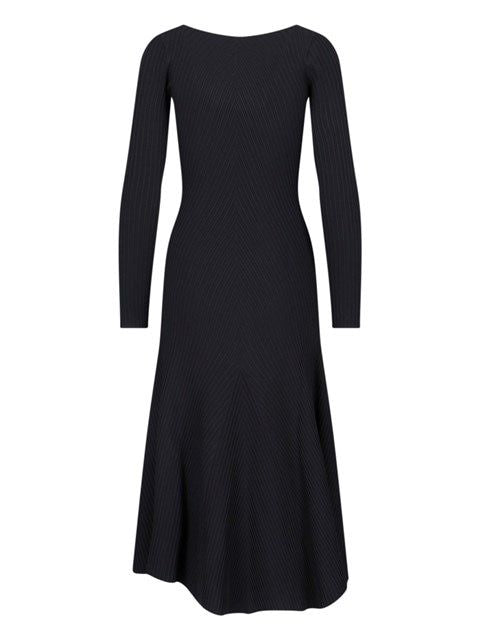 Shop Alaïa Stunning Black Midi Dress