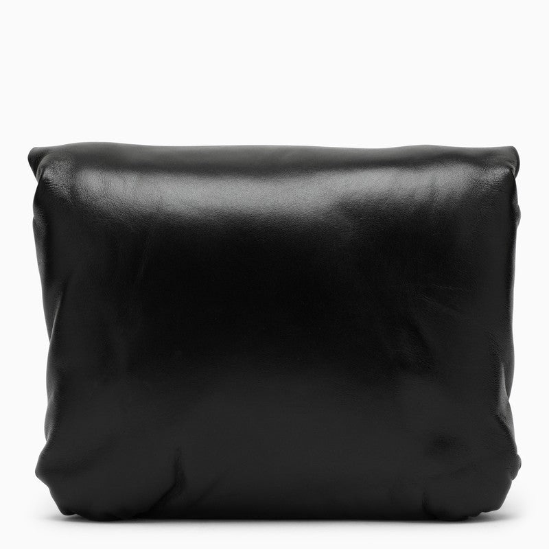 Shop Loewe Black Leather Padded Cross-body Handbag For Women
