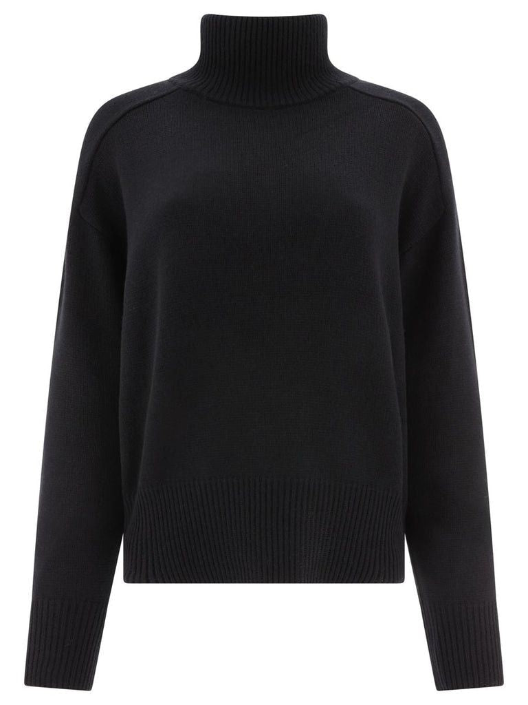 Shop Canada Goose Cozy And Chic: Luxurious Black Turtleneck Sweater For Women