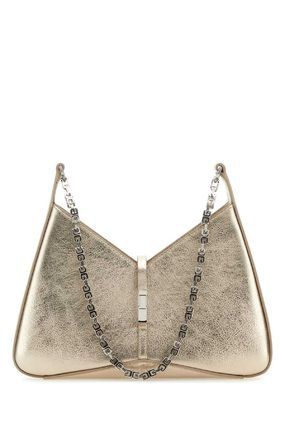 Shop Givenchy Dustygold Cut-out Zipped Ss24 Handbag For Women In Gold
