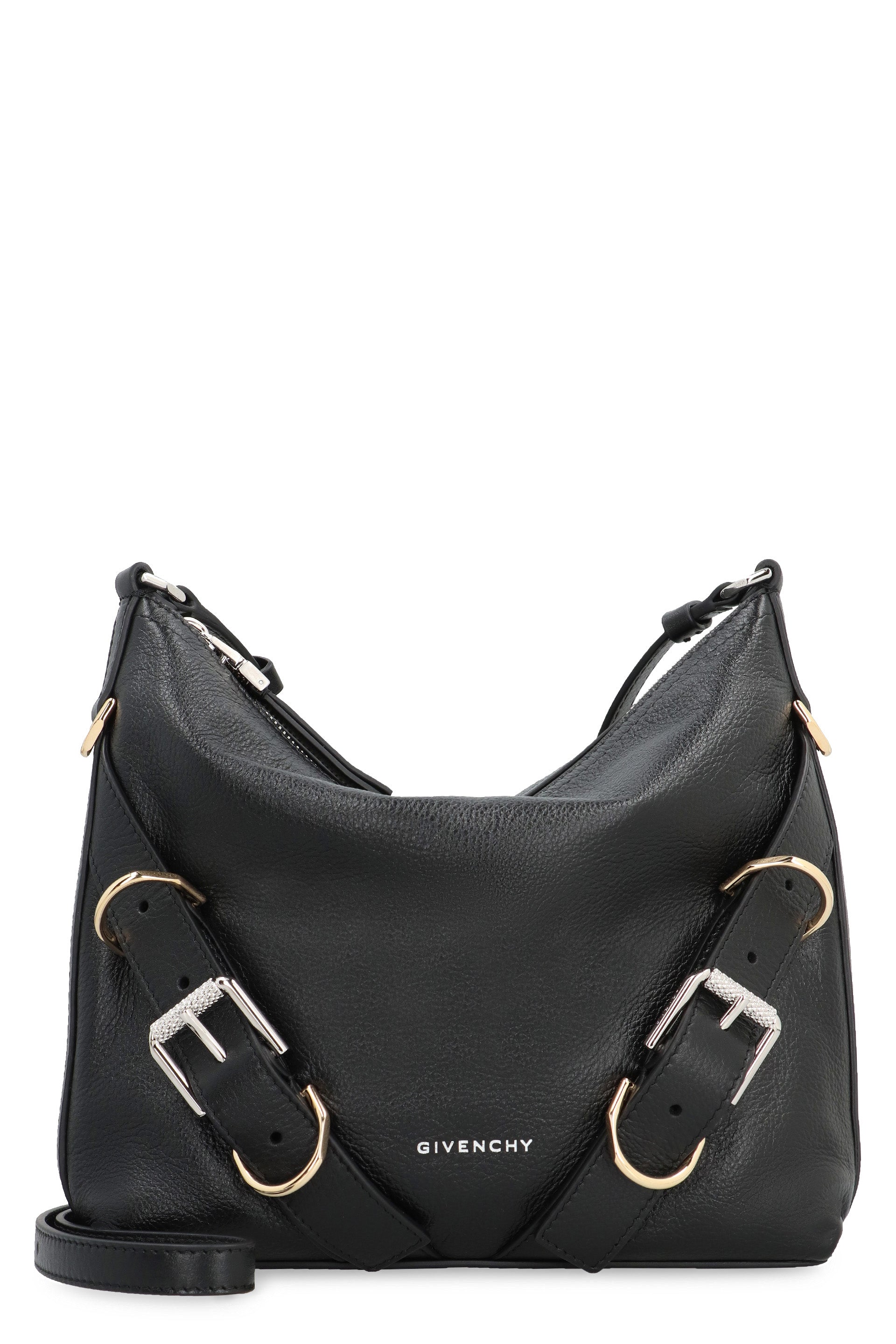 Shop Givenchy Black Leather Crossbody Handbag
