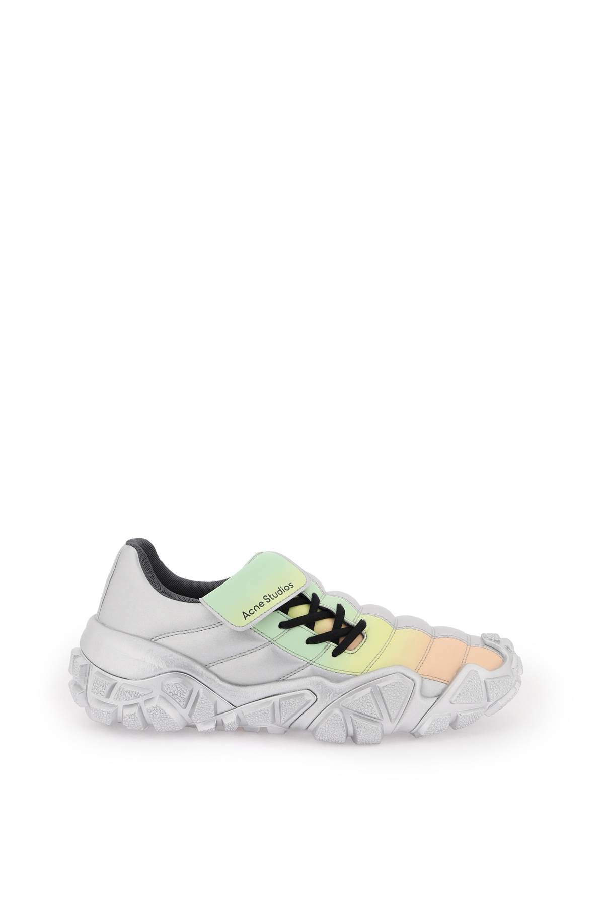 Acne Studios Multicolored Football-inspired Faux Leather Sneaker For Men