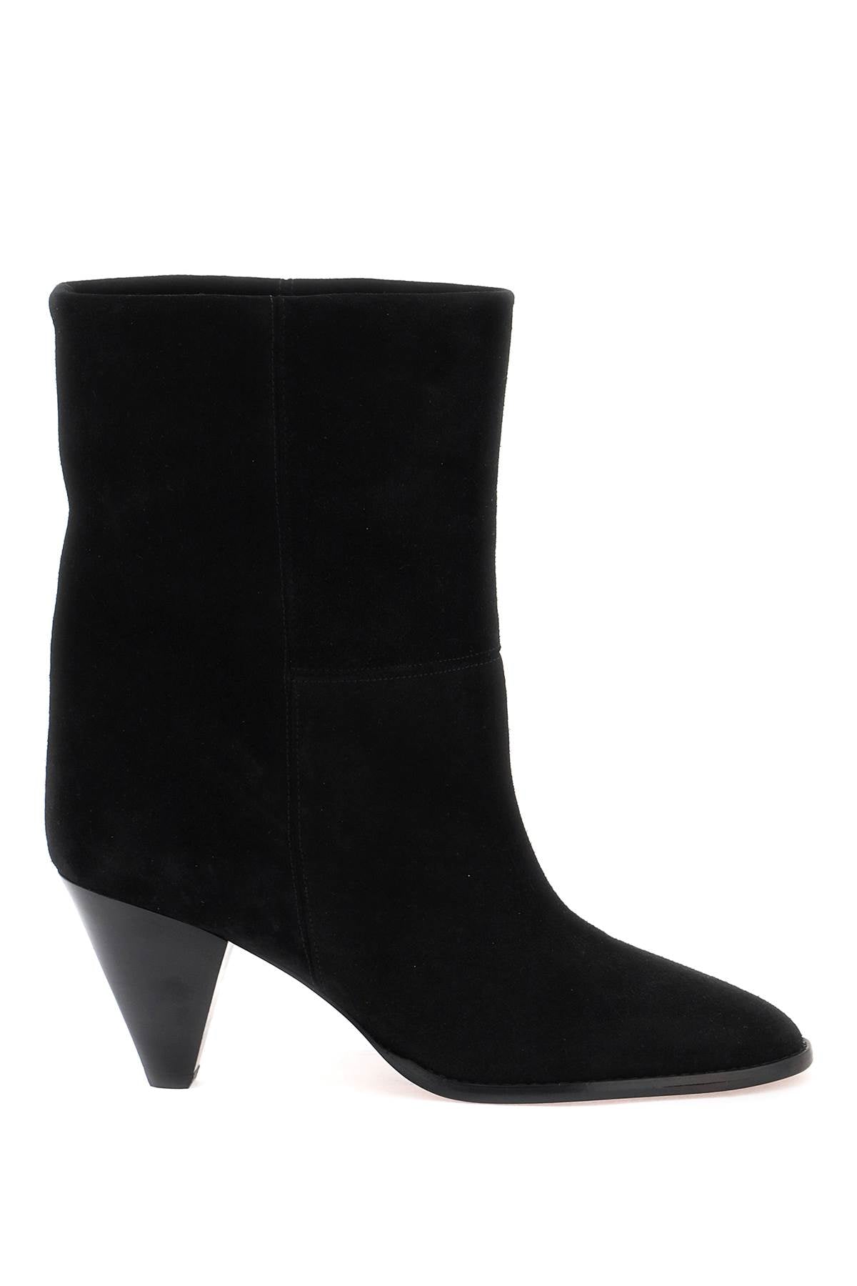 Isabel Marant Black 'rouxa' Ankle Boots For Women By