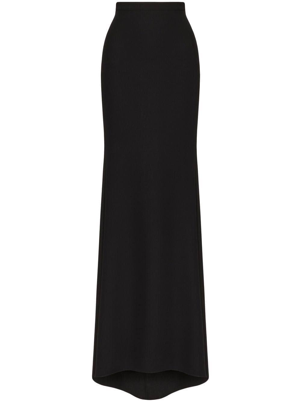 Valentino Black High-waisted Skirt For Women From 's Ss23 Collection In Nero