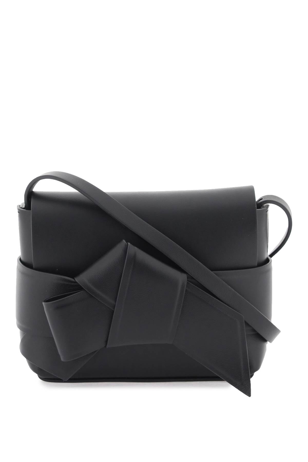 Shop Acne Studios Chic And Modern Black Leather Crossbody Handbag For Women