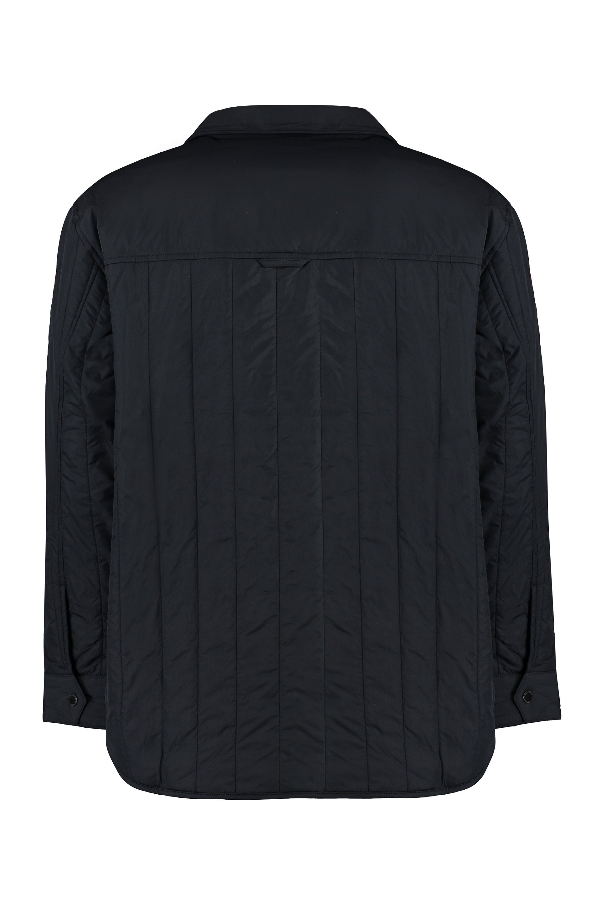 Shop Canada Goose Versatile Technical Overshirt For Men In Black