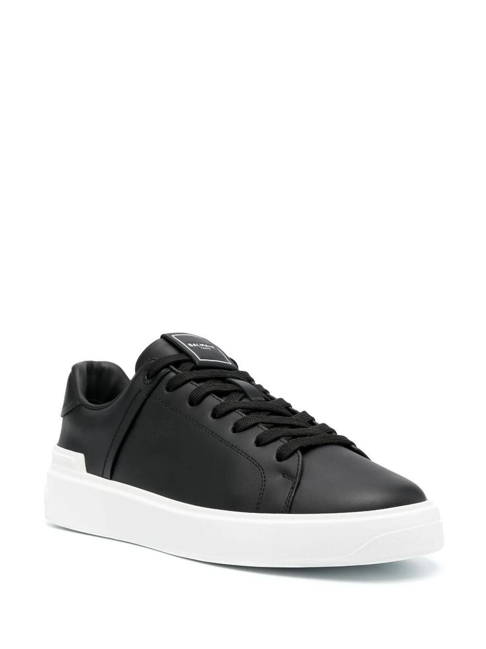 Shop Balmain Classic Low-top Sneakers For Men In Black