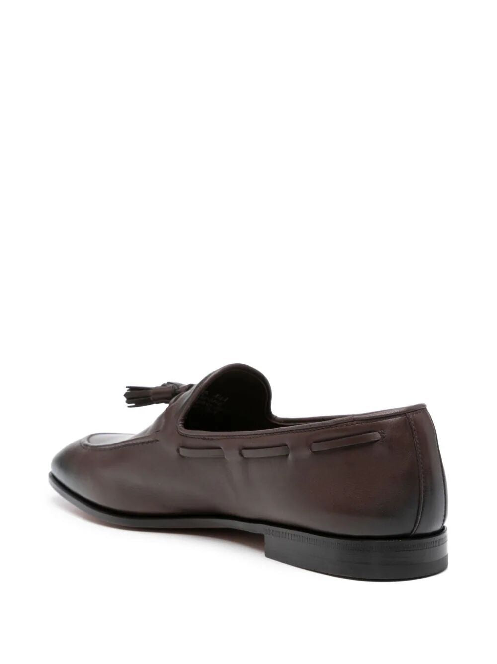 Shop Church's Modern Tubular Loafer With Classic Tassels And Sleek Design In Black