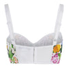 DOLCE & GABBANA Floral Bralette Top - Size IT 40