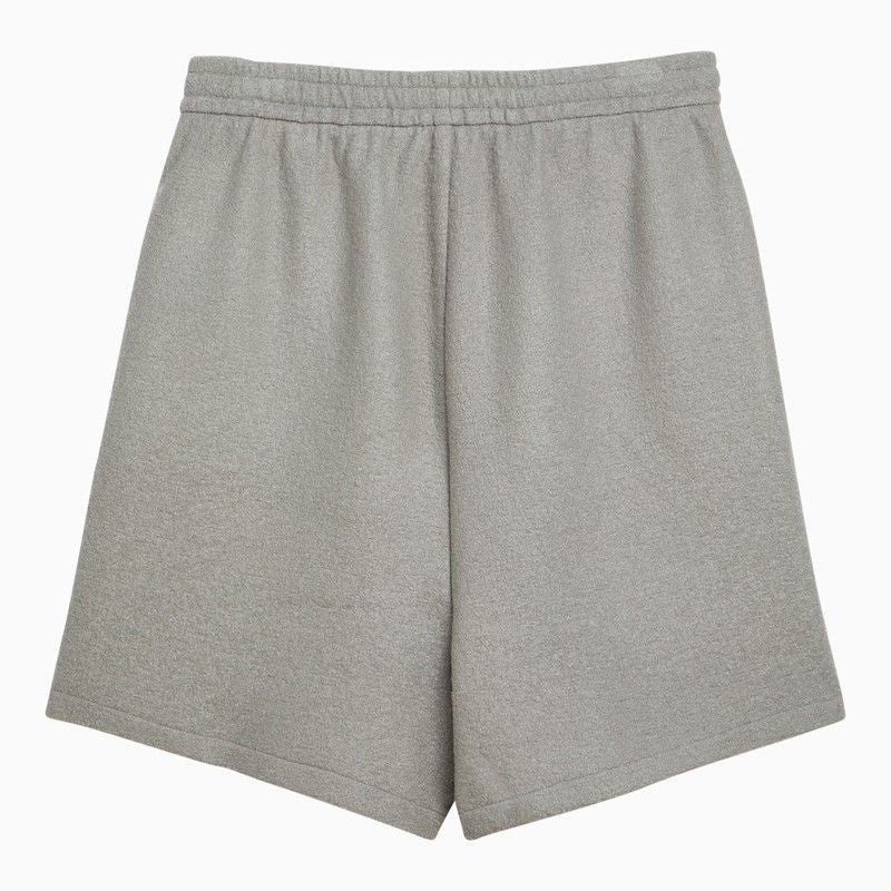 Shop Fear Of God Men's Grey Striped Bermuda Shorts