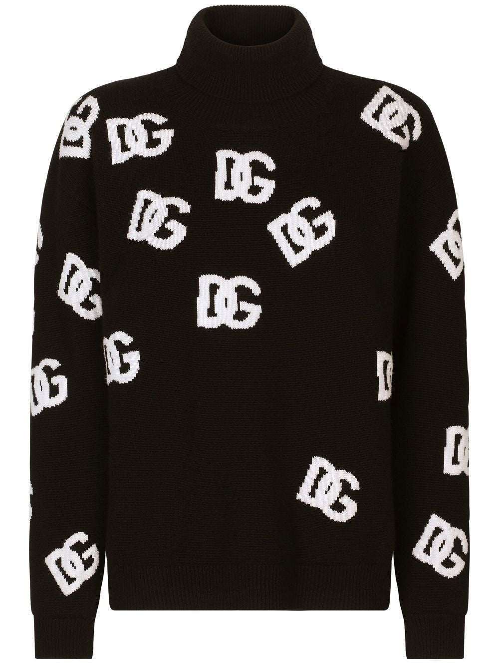 Dolce & Gabbana Luxurious Wool Turtleneck Sweater For Women In Brown