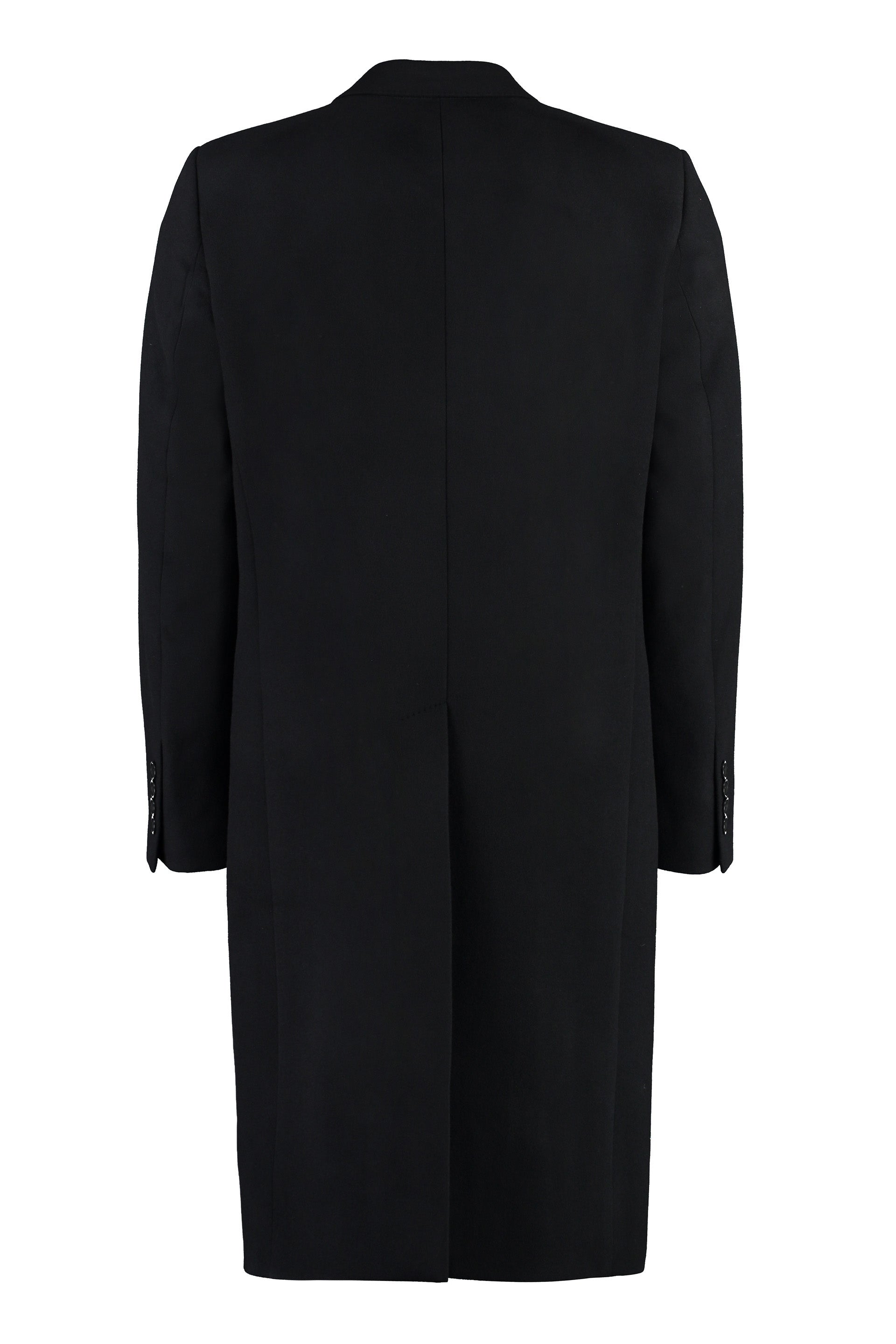 Shop Dolce & Gabbana Men's Essential Single-breasted Wool Jacket In Black