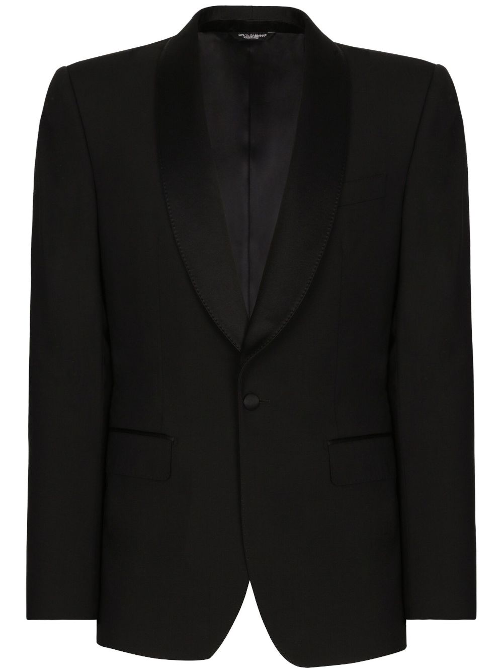 Shop Dolce & Gabbana 'sicilia' Tuxedo Jacket For Men In Black
