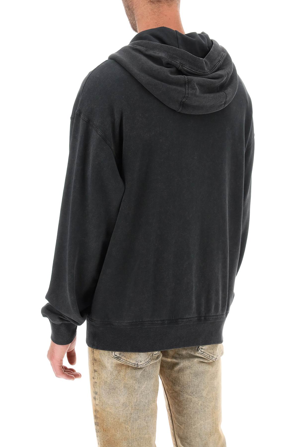 Shop Dolce & Gabbana Men's Re-edition Grey Hoodie From Fw23 Collection