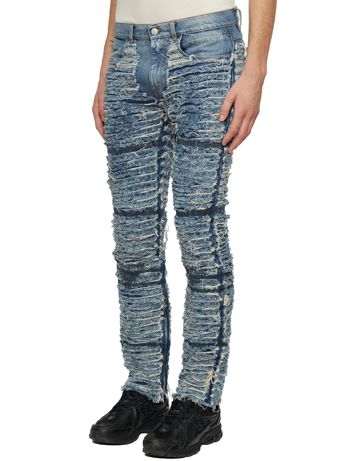 Shop Alyx Men's Blue Denim Pants By 1017  9sm For Fw23 In Navy