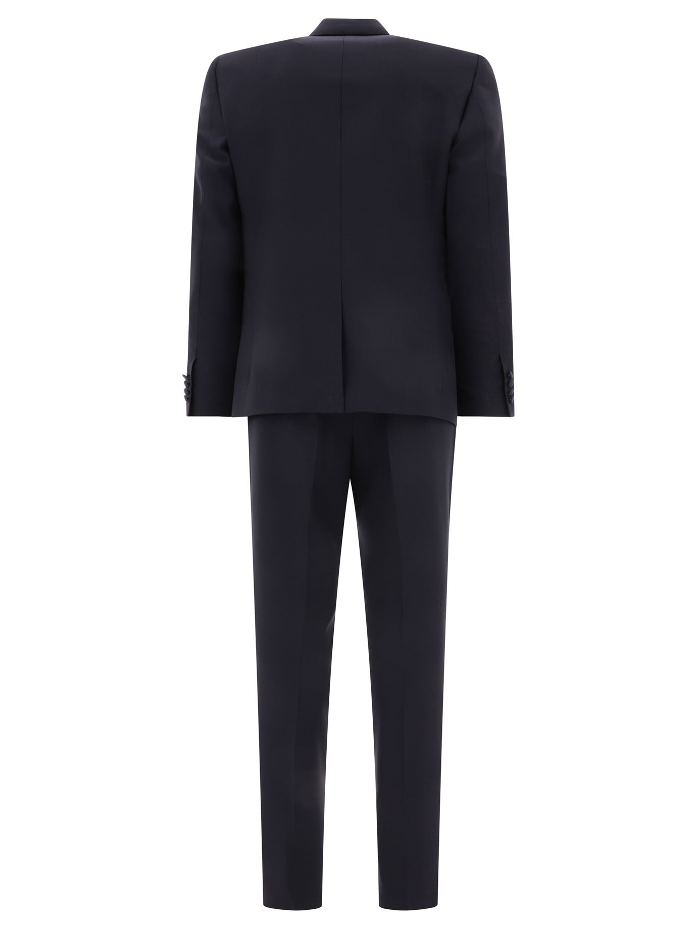Shop Dolce & Gabbana Luxurious Blue Three-piece Suit For Men