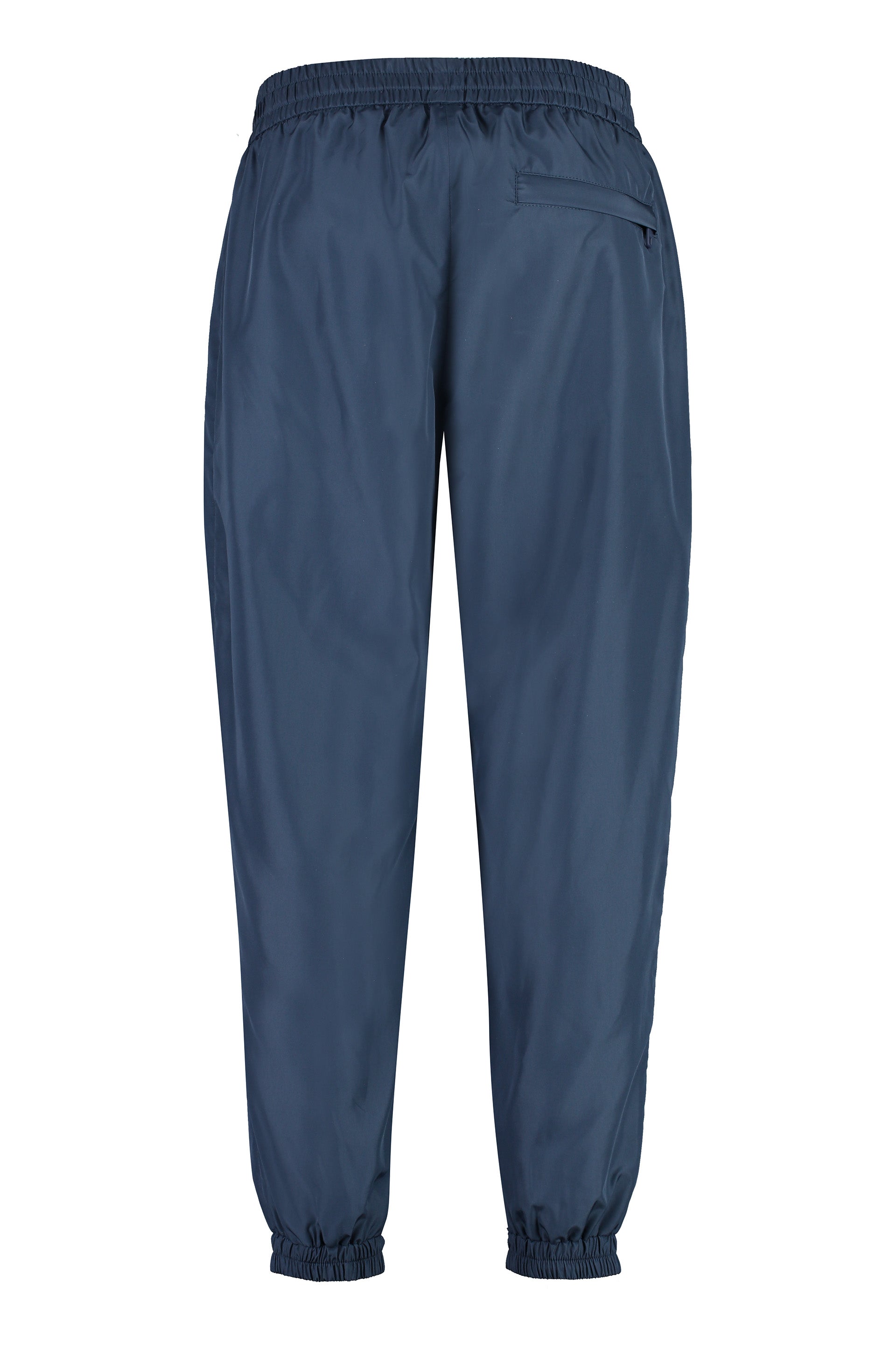 Shop Dolce & Gabbana Logo Detail Nylon Track-pants For Men In Blue